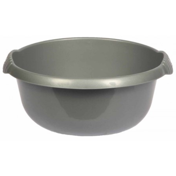 Casa Round Washing Up Bowl 28cm (Silver) - DUPLICATE