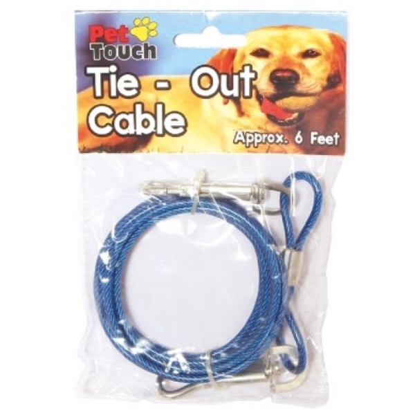 Dog Tie Out Cable 6ft