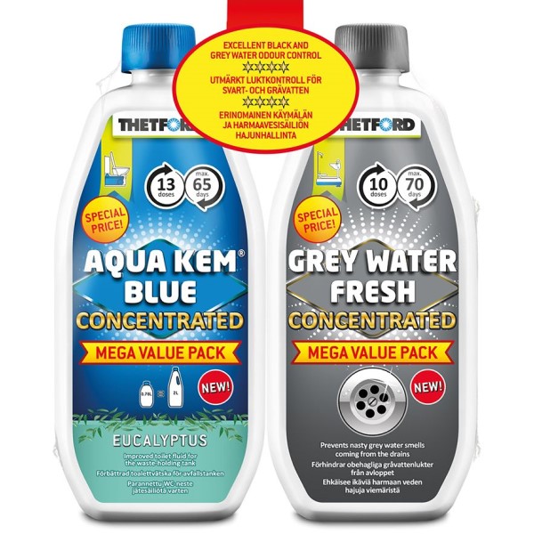Thetford Aqua Kem Motorhome Concentrated Double Pack