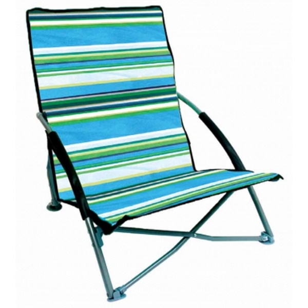 Low Beach Chair (Striped)