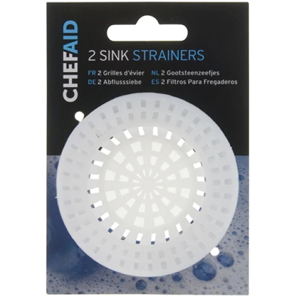Chef Aid Plastic Sink Strainers (2)