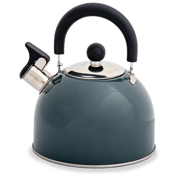 Quest Hamilton Whistling Kettle with Folding Handle 2l (Slate)