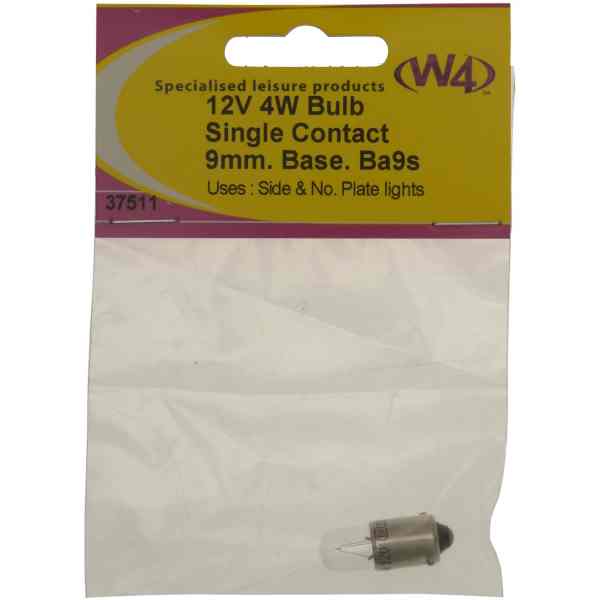 Bulb 12V 4W 9mm