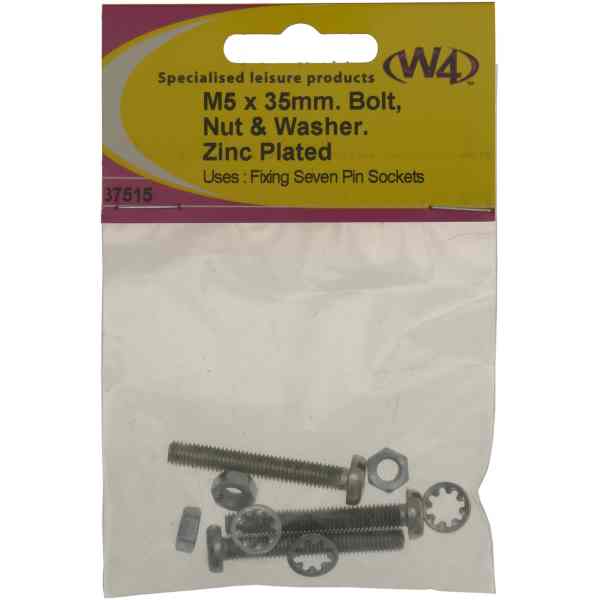 Nuts & Bolts for Towing Sockets M5