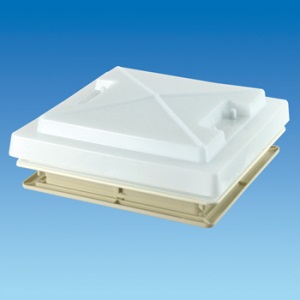 MPK Complete Rooflight with Flynet and Blind 420 x 430 (White/Cream)
