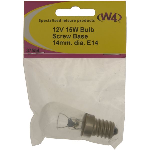 Screw-In Bulb 12V 15W 14mm