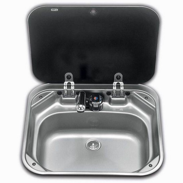 Smev Sink with Glass Lid VA8005
